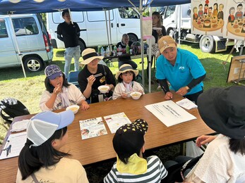 原村ワクワク食堂の運営の様子